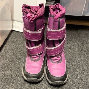 Lands' End Kids' Purple Snow Boots